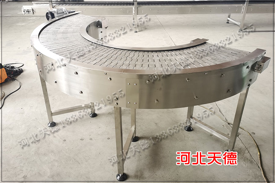 轉彎板式輸送機