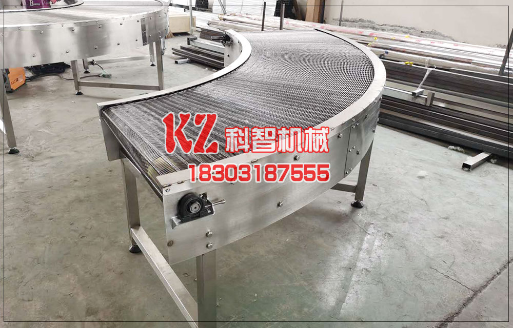 分選轉(zhuǎn)彎帶式輸送機